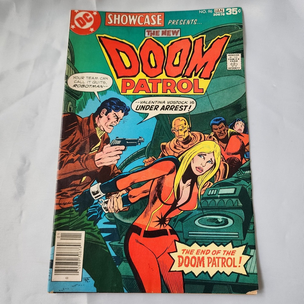 Showcase Presents The New Doom Patrol #96 Comic Book 1976 DC Comics